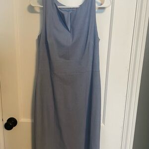 Banana Republic Light Blue Midi Dress
